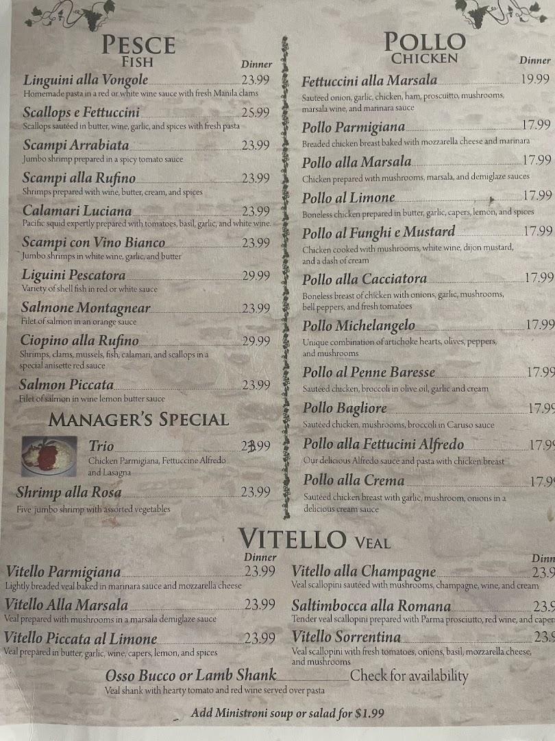 Rufino's Italian Restaurant
